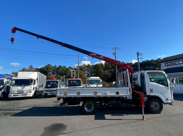 いすゞ エルフ 小型 平ボディ（クレーン付） SKG-NPR85YN(98268) 7枚目