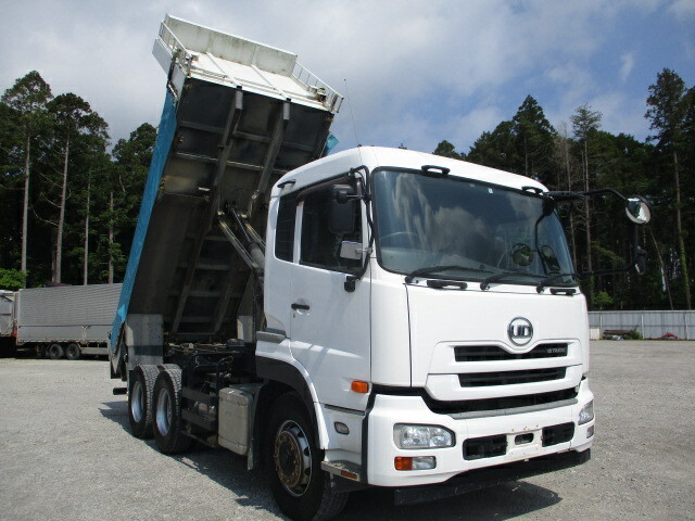 Nissan UD quon Large Soil dump QKG-CW5XL(31555) 10枚目