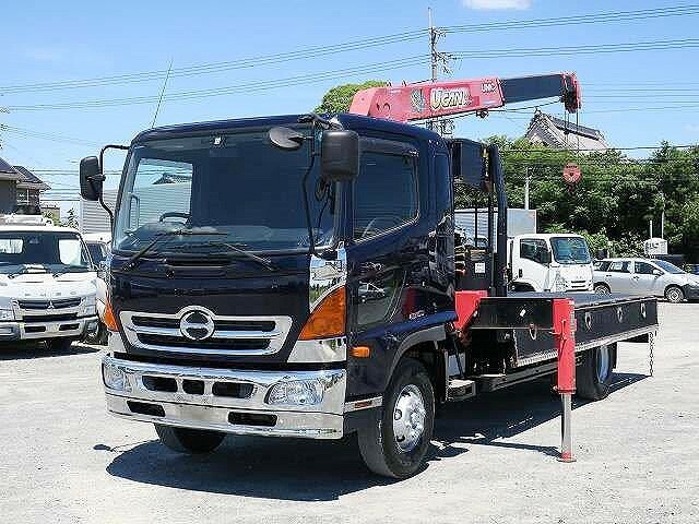 日野 レンジャー 中型 平ボディ（クレーン付） SKG-FD7JKAA(27276) 7枚目