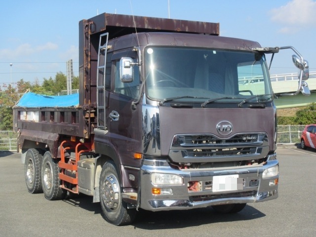 Nissan UD quon Large Dump (L-shaped gate) QKG-CW5XL(6993) 1枚目