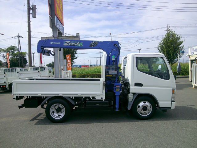 三菱ふそう キャンター 小型 平ボディ（クレーン付） KK-FE73EB(111540) 4枚目