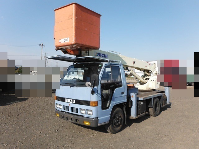 いすゞ エルフ 小型 高所作業車 P-NKR58E2N(2850) 2枚目