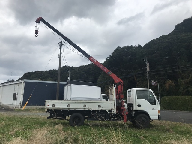 いすゞ エルフ 小型 平ボディ（クレーン付） KK-NKR71LR(4972) 31枚目