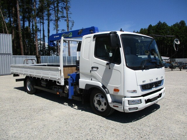 三菱ふそう ファイター 中型 平ボディ（クレーン付） 2KG-FK62F(6750) 2枚目