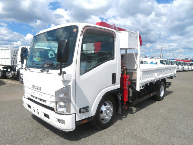 いすゞ エルフ 小型 平ボディ（クレーン付） TRG-NPR85AR(111452) 2枚目