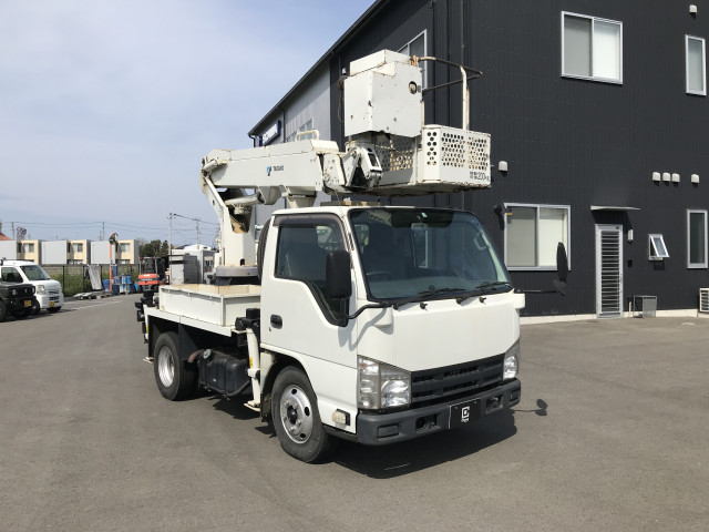 Isuzu elf Small Aerial work platform trucks TKG-NKR85AN(90153) 1枚目