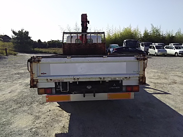 三菱ふそう キャンター 小型 平ボディ（クレーン付） PA-FE83DGY(7548) 6枚目