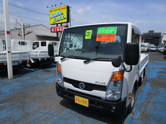 Nissan atlas Small Flat body CBF-SQ1F24(105505) 1枚目