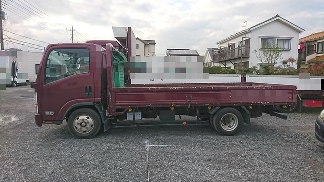 Isuzu elf Small Flat body BKG-NPR85AN(2394) 4枚目