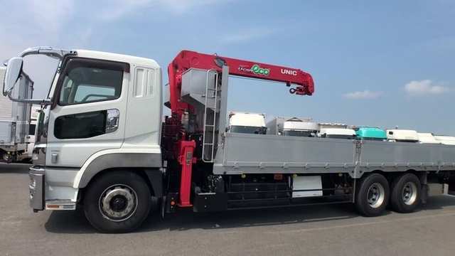 三菱ふそう スーパーグレート 大型 平ボディ（クレーン付） QKG-FV50VZ(35239) 7枚目
