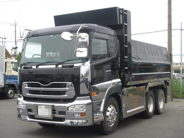 Nissan UD quon Large Soil dump QKG-CW5XL(10717) 2枚目