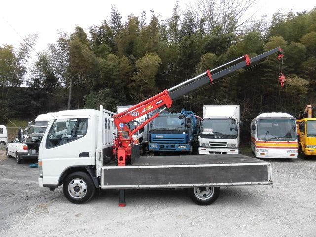 三菱ふそう キャンター 小型 平ボディ（クレーン付） PA-FE72DC(11274) 3枚目