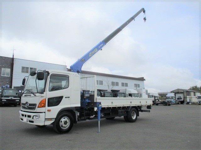 日野 レンジャー 中型 平ボディ（クレーン付） TKG-FD9JLAA(35466) 28枚目