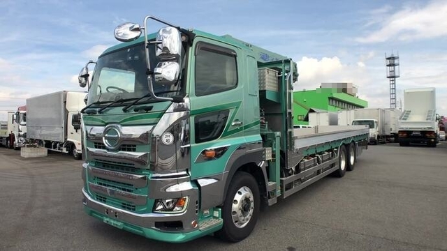 Hino profia Large Crane equipped trucks 2RG-FS1AHJ(35190) 2枚目