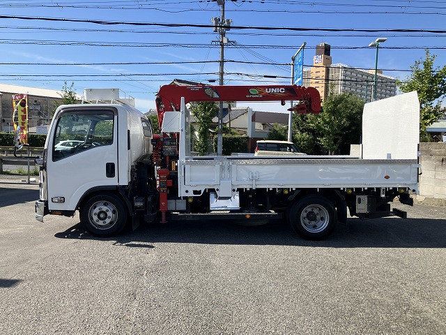 いすゞ エルフ 小型 平ボディ（クレーン付） TPG-NPR85AR(112798) 4枚目