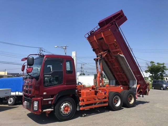 いすゞ ギガ 大型 土砂ダンプ QKG-CXZ77AT(9491) 1枚目