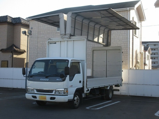 いすゞ エルフ 小型 幌車（ウィング式） KR-NPR81PAV(7722) 1枚目