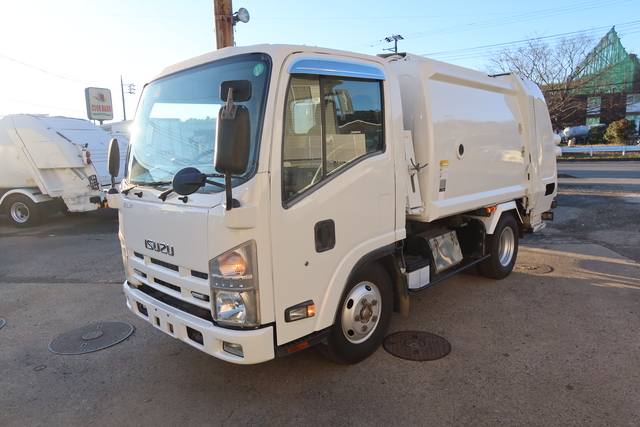 いすゞ エルフ 小型 塵芥車（プレス式） TKG-NMR85AN(107778) 3枚目