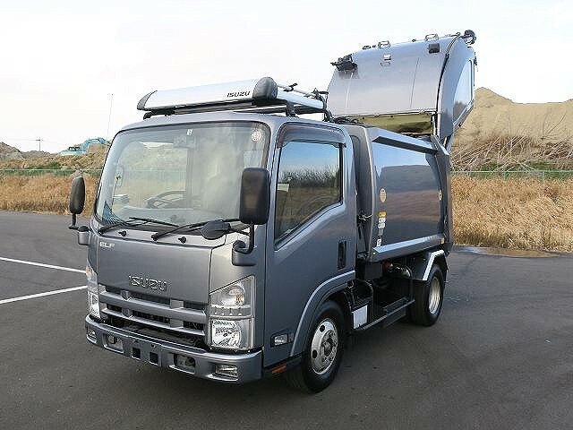 いすゞ エルフ 小型 塵芥車（プレス式） TKG-NMR85N(27457) 5枚目