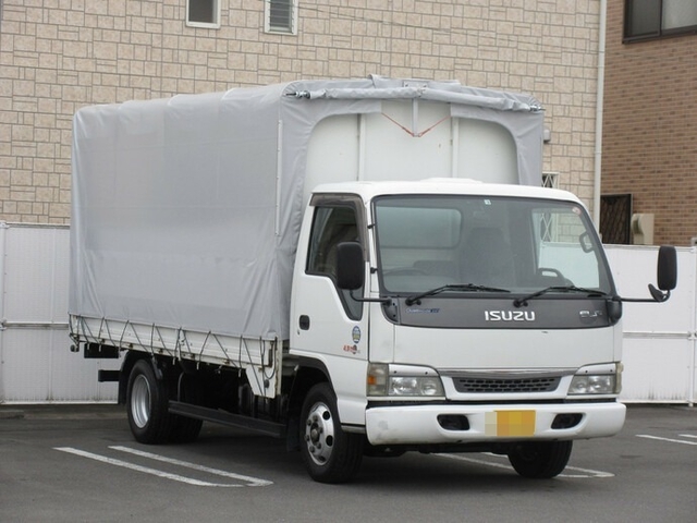 いすゞ エルフ 小型 幌車（ウィング式） KR-NPR81LAR(9233) 3枚目