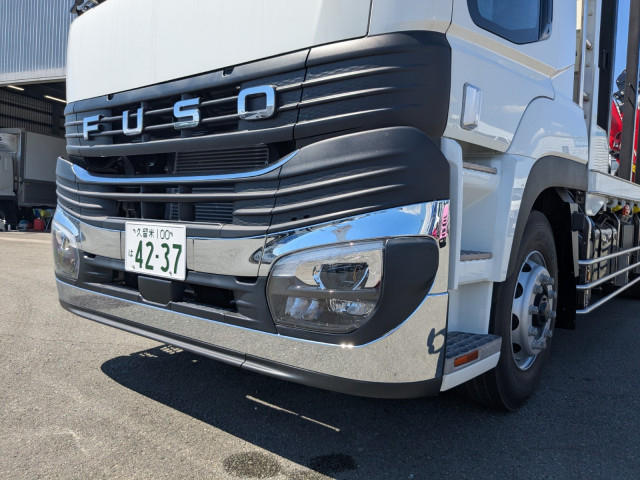 三菱ふそう スーパーグレート 大型 平ボディ（クレーン付） 2KG-FV80VYP(108431) 14枚目