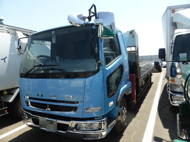 三菱ふそう ファイター 中型 平ボディ（クレーン付） PDG-FK61F(3059) 1枚目