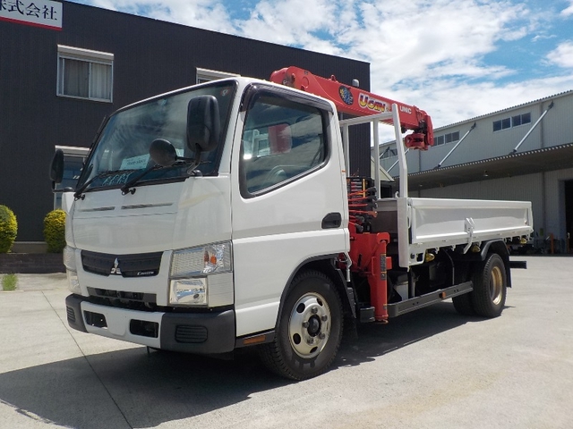 三菱ふそう キャンター 小型 平ボディ（クレーン付） TKG-FEA50(58579) 2枚目