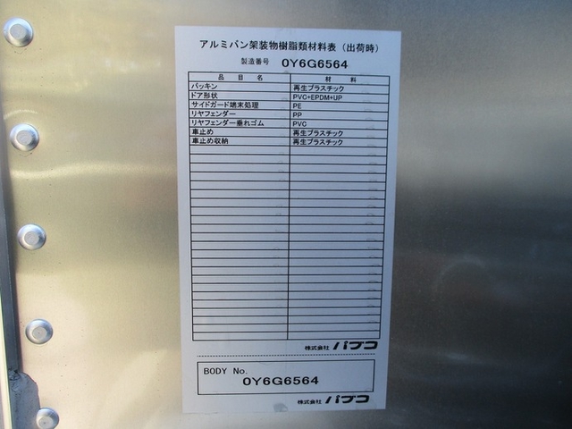 三菱ふそう キャンター 小型 バン 2RG-FBA20(9410) 11枚目