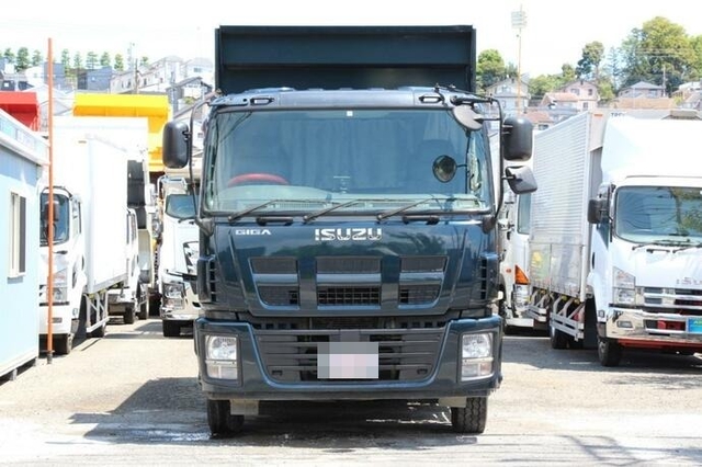 Isuzu giga Large Soil dump QKG-CXZ77AT(11823) 2枚目