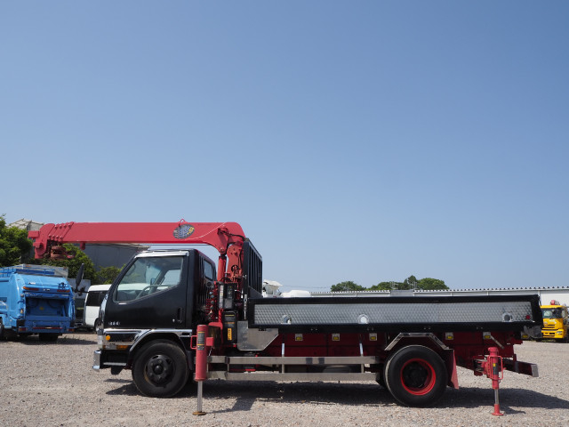 三菱ふそう キャンター 小型 平ボディ（クレーン付） KK-FE53EEV(109525) 2枚目