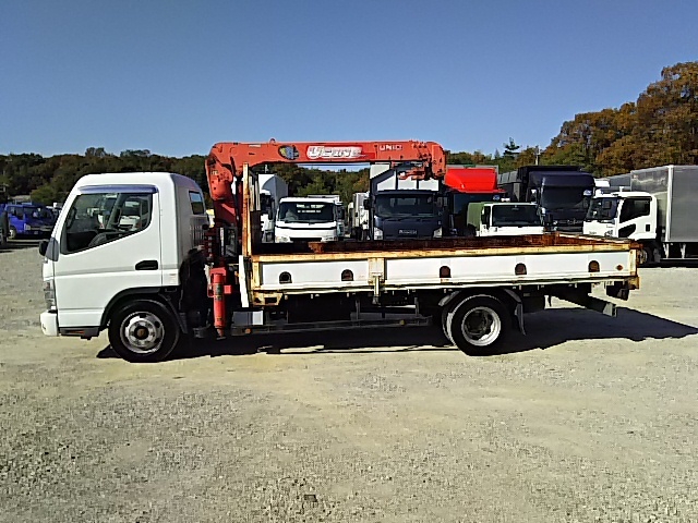 三菱ふそう キャンター 小型 平ボディ（クレーン付） PA-FE83DGY(7548) 4枚目