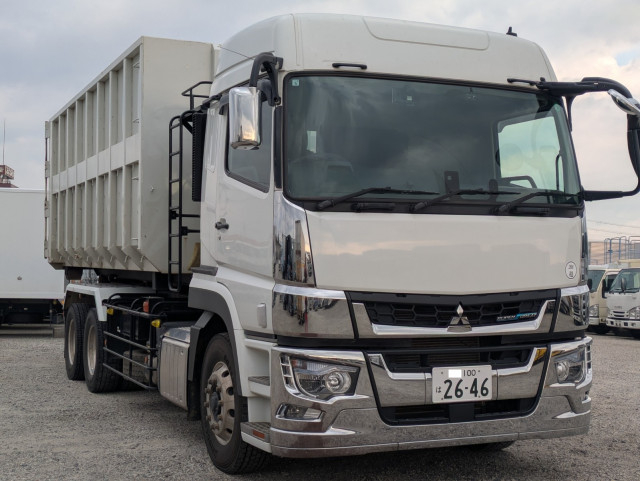 三菱ふそう スーパーグレート 大型 コンテナ専用車 2KG-FV70HY(105748) 3枚目