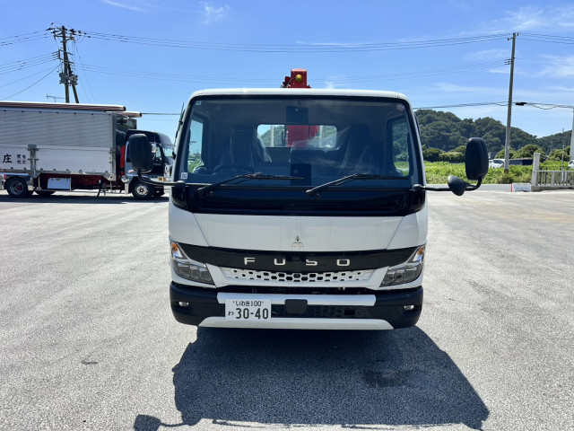 三菱ふそう キャンター 小型 平ボディ（クレーン付） 2RG-FEB80(108838) 2枚目