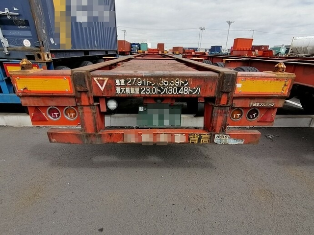 Fullhalf other Large 20ft container chassis trailer KFKHG340(5655) 17枚目