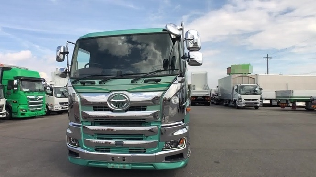 Hino profia Large Crane equipped trucks 2RG-FS1AHJ(35190) 38枚目