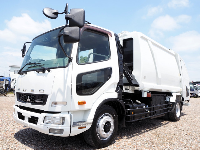 Mitsubishi Fuso fighter 6studs large Packer compress trucks TKG-FK72FY(110514) 1枚目