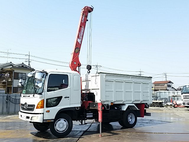 日野 レンジャー 増トン 平ボディ（クレーン付） KL-FE1JGEA(9325) 8枚目