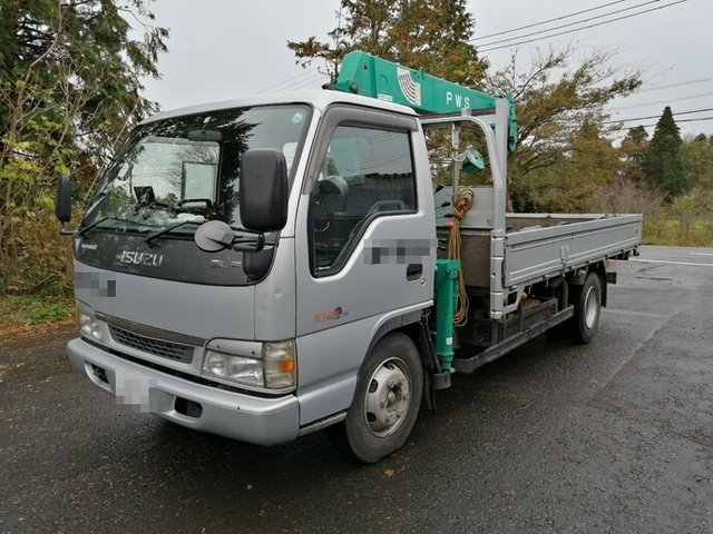いすゞ エルフ 小型 平ボディ（クレーン付） KR-NPR72PR(4812) 8枚目
