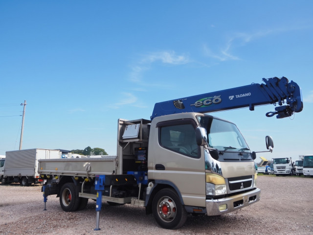 三菱ふそう キャンター 小型 平ボディ（クレーン付） PDG-FE83DY(113574) 7枚目