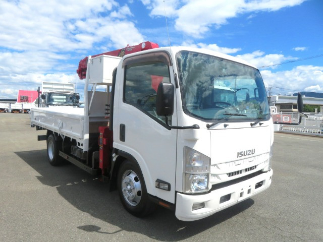 いすゞ エルフ 小型 平ボディ（クレーン付） TRG-NPR85AR(111452) 4枚目