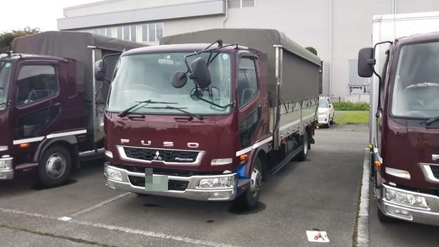三菱ふそう ファイター 中型 幌車 TKG-FK61F(3372) 1枚目