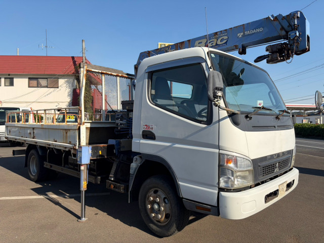 三菱ふそう キャンター 小型 平ボディ（クレーン付） PDG-FE83DN(113306) 4枚目