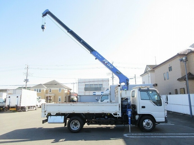 いすゞ エルフ 小型 平ボディ（クレーン付） BDG-NKR85R(7699) 7枚目