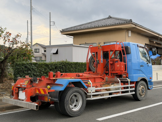 三菱ふそう ファイター 増トン コンテナ専用車 QKG-FK62FZ(113197) 3枚目
