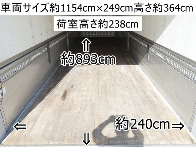 日野 レンジャー 増トン ウィング LDG-GK8JWAA(82242) 3枚目