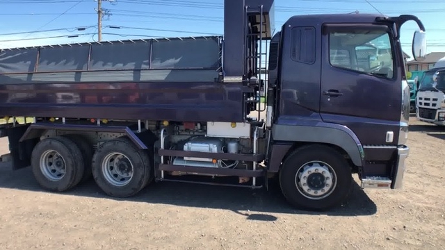 三菱ふそう スーパーグレート 増トン 土砂ダンプ QKG-FV50VX(34770) 25枚目