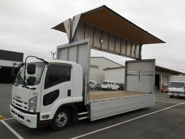 Isuzu forward Middle Wing body TKG-FRR90S2(8132) 10枚目