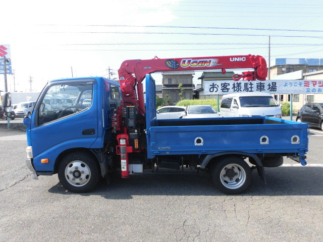 日野 デュトロ 小型 平ボディ（クレーン付） TKG-XZC605M(109172) 6枚目