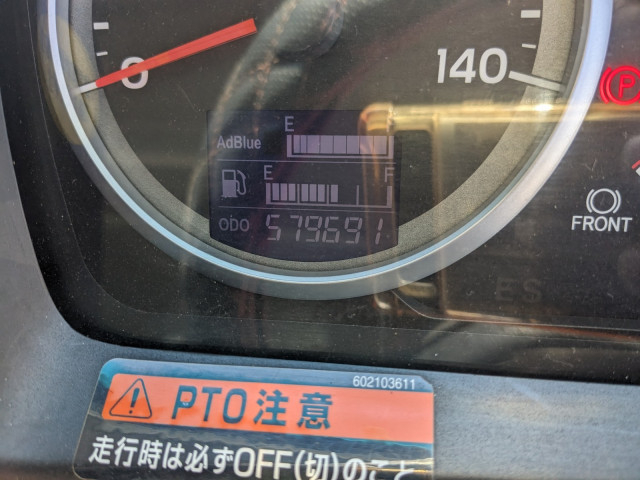 日野 プロフィア 大型 平ボディ（クレーン付） QPG-FW1AXEG(113598) 12枚目