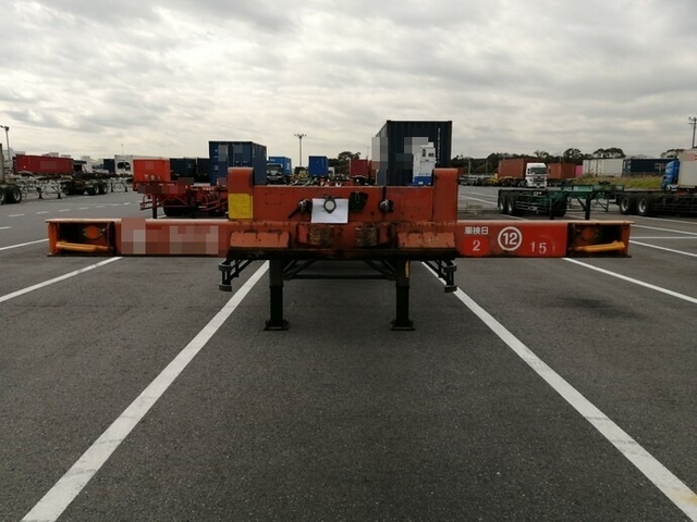 Fullhalf other Large 20ft container chassis trailer KFKHG340(5661) 2枚目